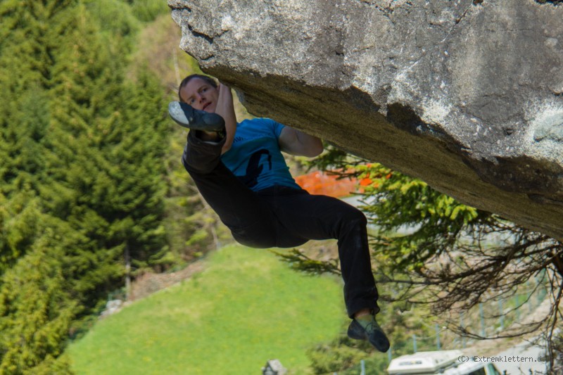 Kletterfotos Bouldern