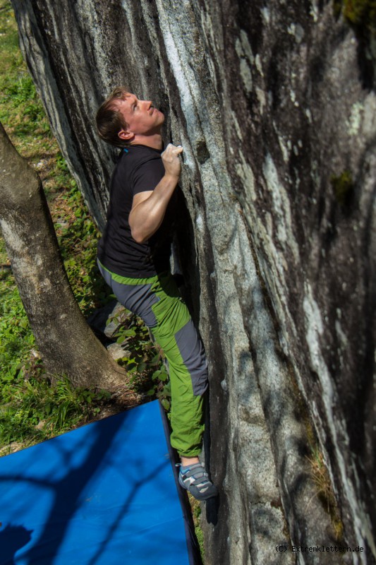 Kletterfotos Bouldern