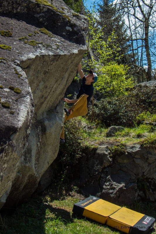 Kletterfotos Bouldern