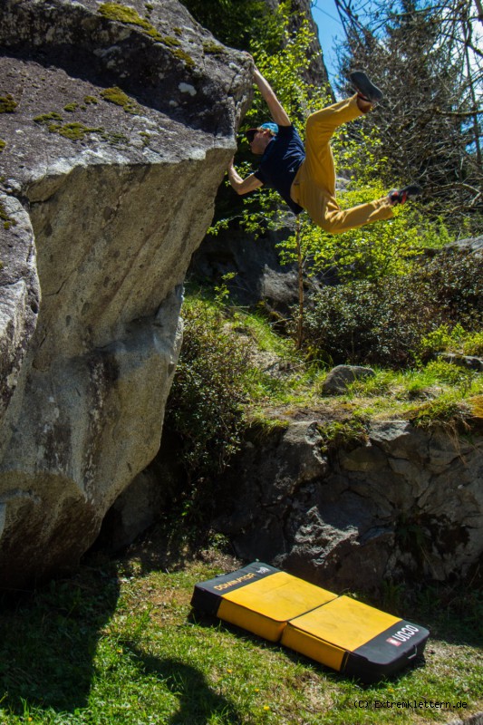 Kletterfotos Bouldern