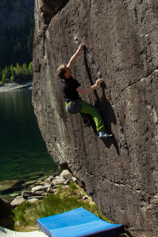 Kletterfotos Bouldern