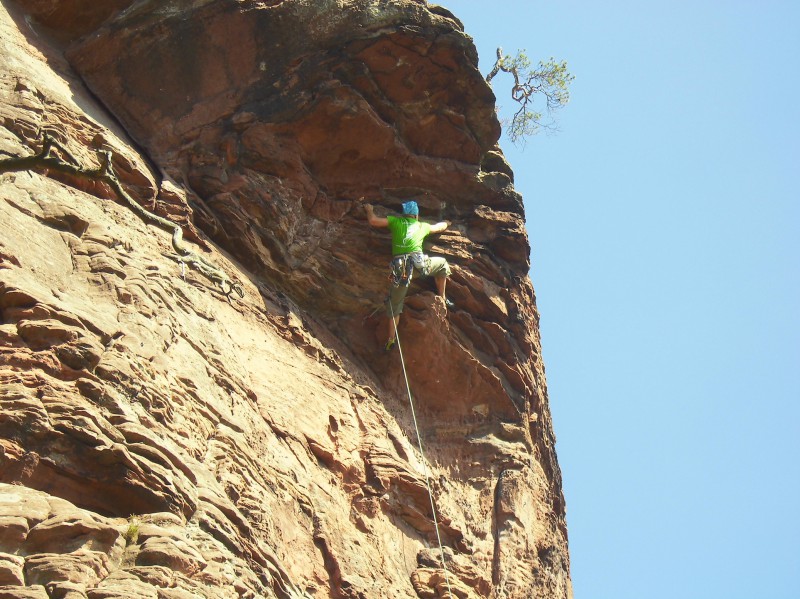 Kletterfotos Sportklettern