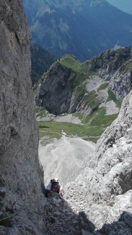 Kletterfotos Bergsteigen