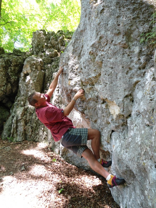 Kletterfotos Bouldern