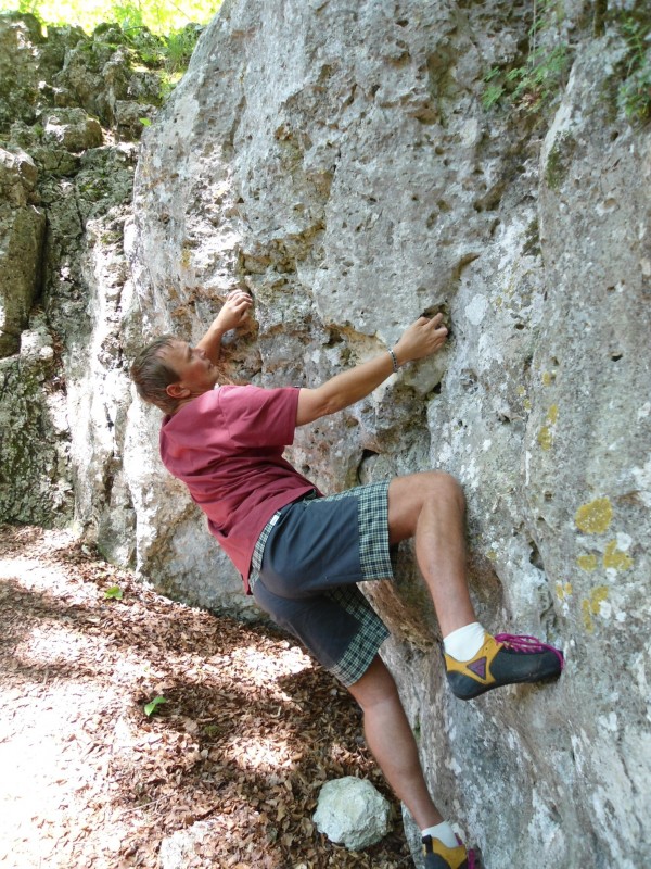 Kletterfotos Bouldern