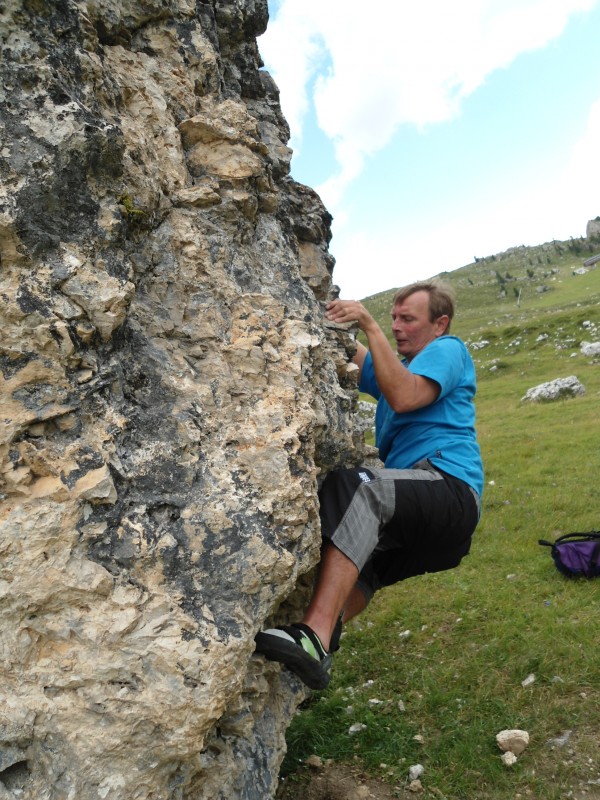 Kletterfotos Bouldern